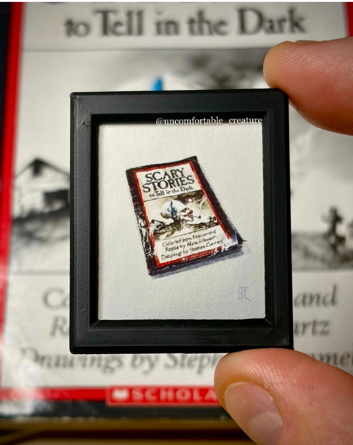 "Scary Stories to Tell in the Dark" — Signed & Numbered Fine Art Mini Print