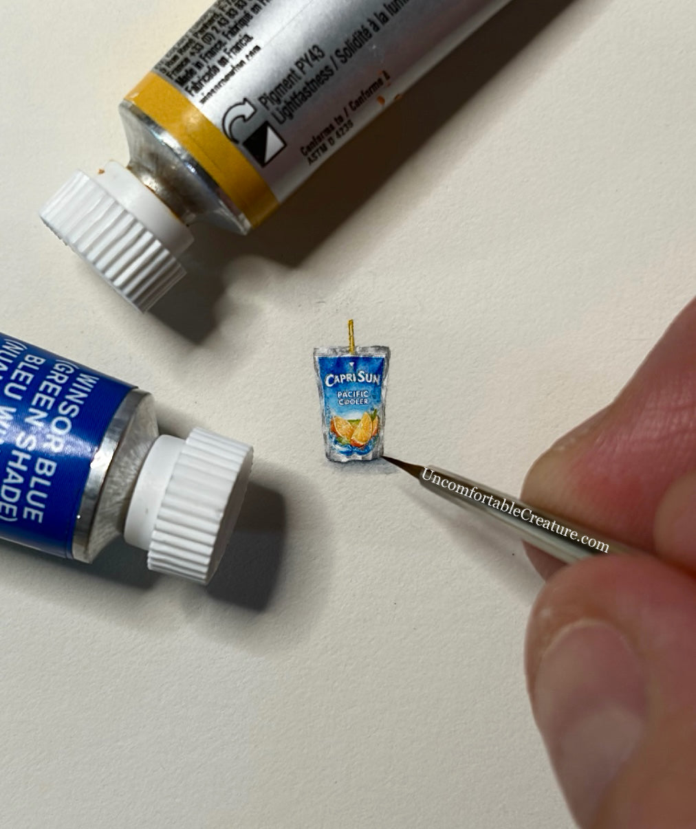 Tiny Watercolor — Capri Sun Pacific Cooler