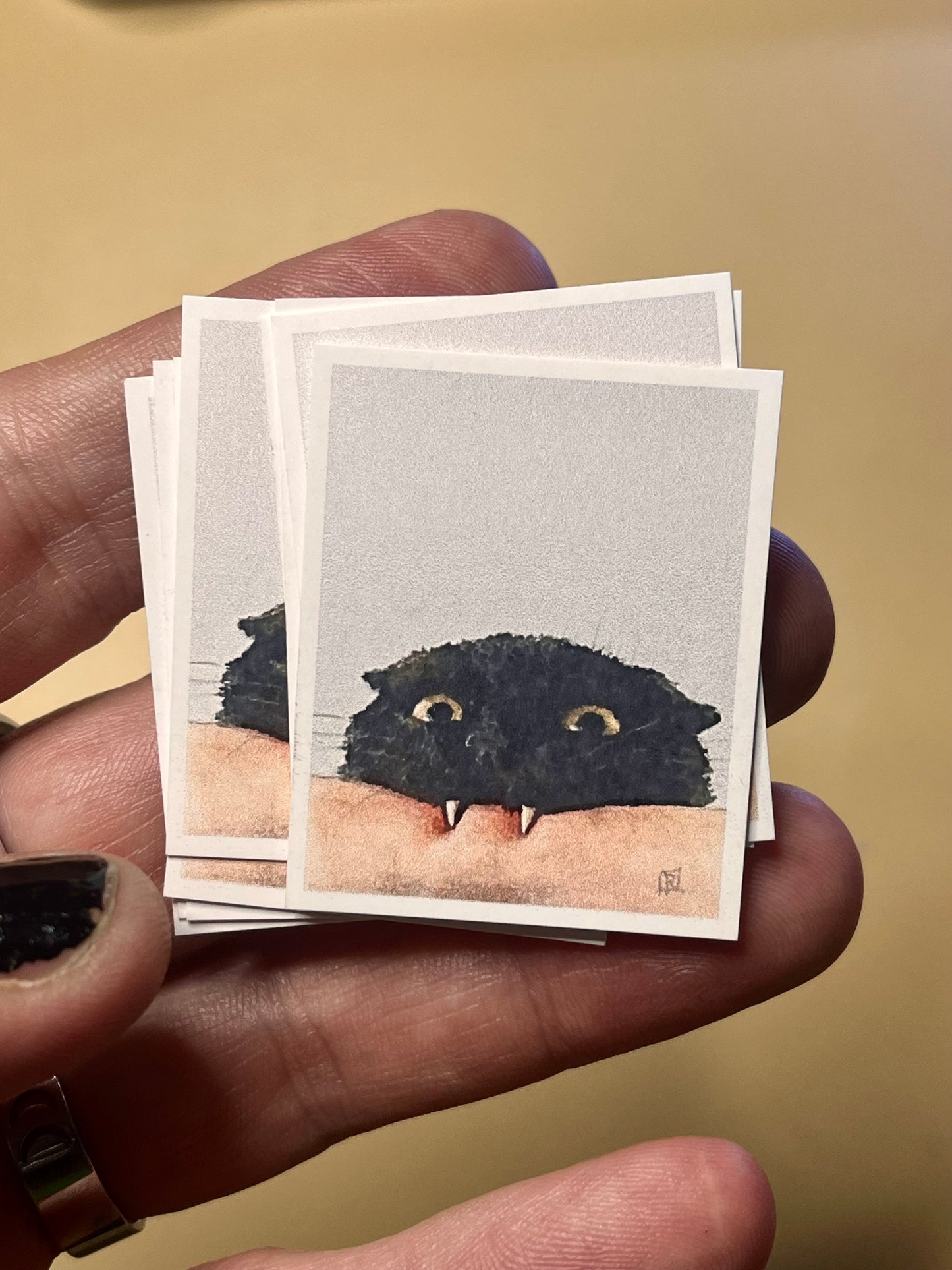 Derek — Mini Watercolor Print (Signed & Numbered)