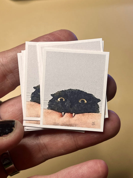 Derek — Mini Watercolor Print (Signed & Numbered)