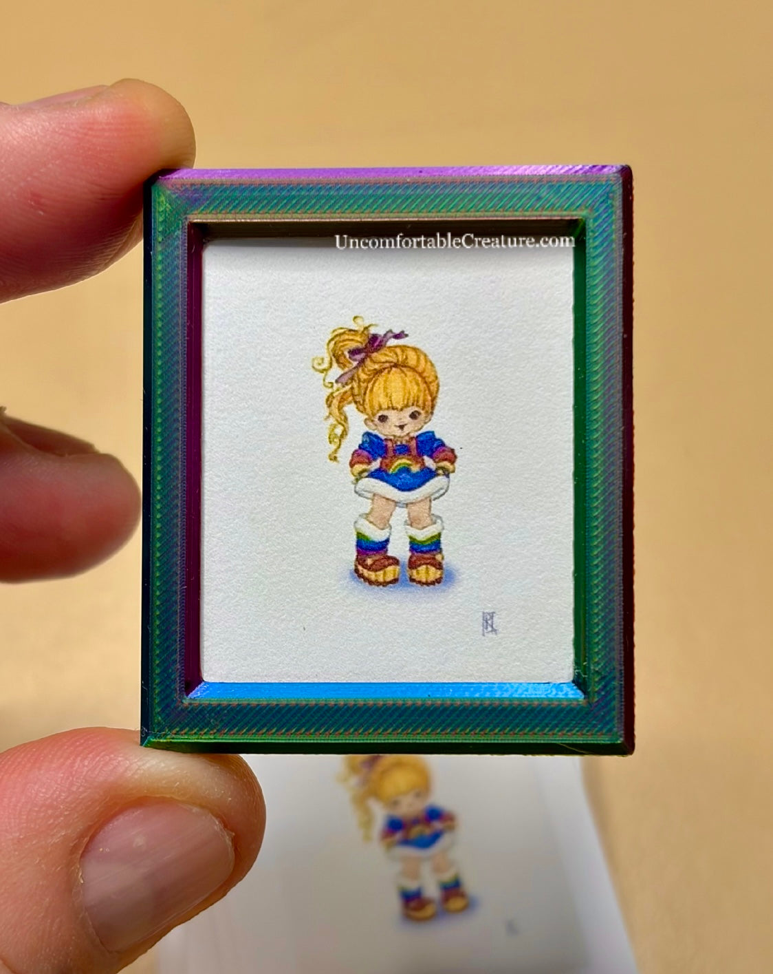 "Rainbow Brite" — Signed & Numbered Fine Art Mini Print