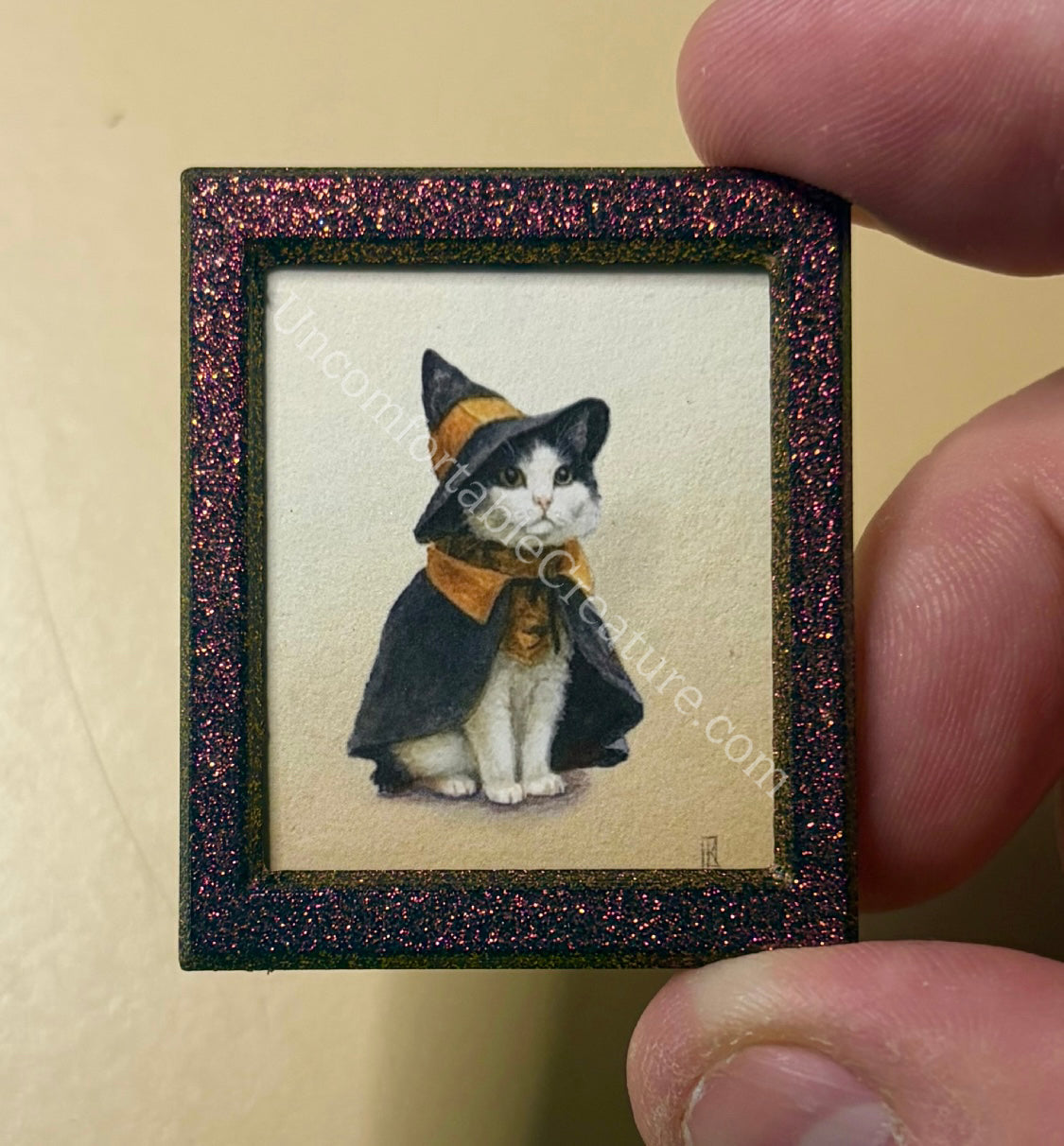 Kindlenox, the Ember Eyed — Fine Art Mini Print