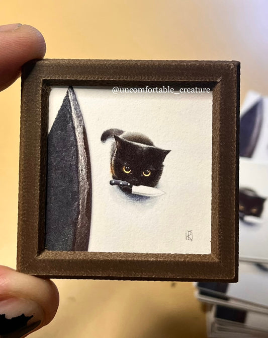 The Unsinkable Captain Cutlet – Mini Print