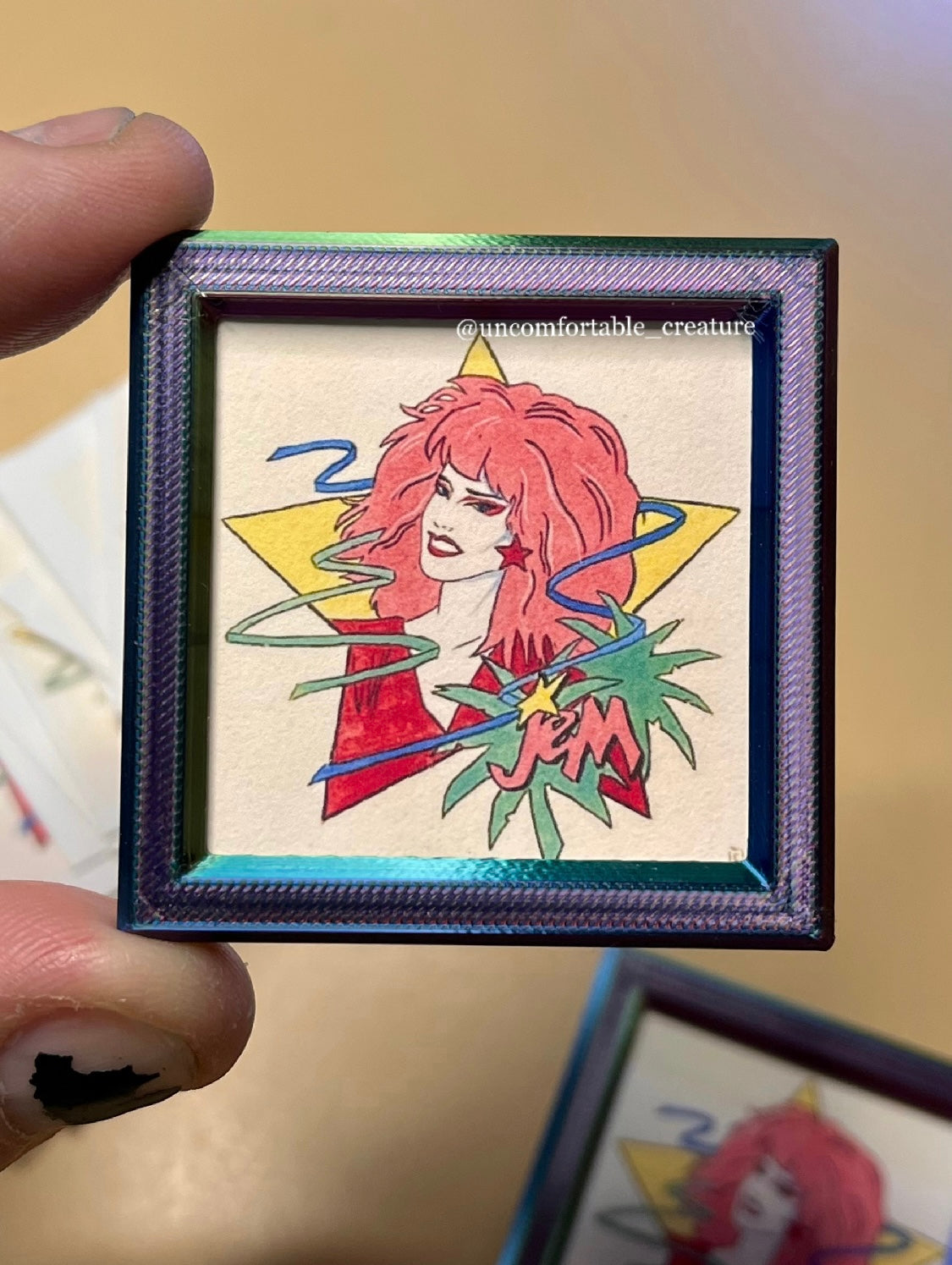 Truly Outrageous – Jem Fine Art Print