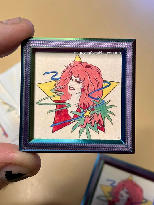 Truly Outrageous – Jem Fine Art Print
