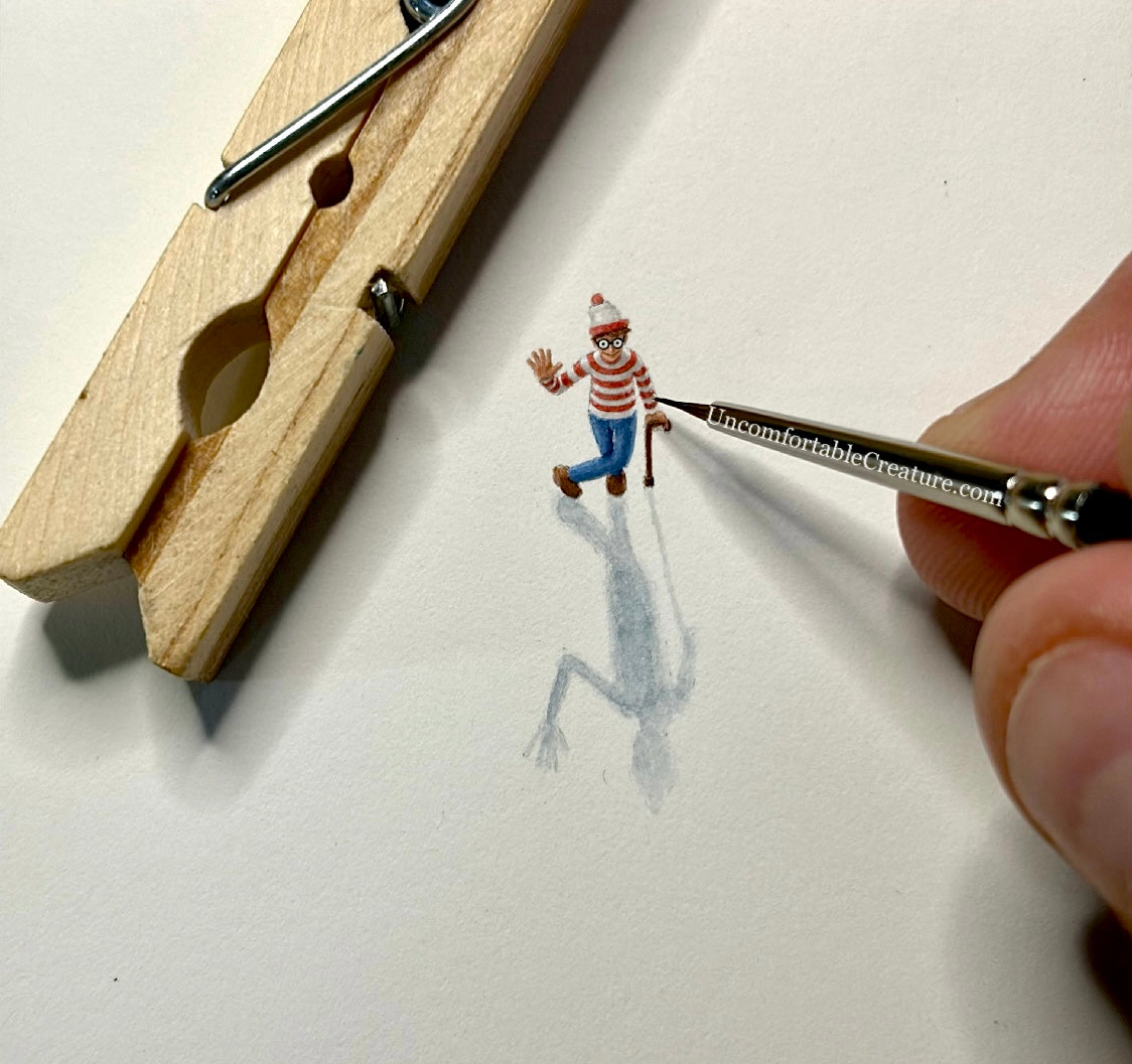Tiny Watercolor — Waldo