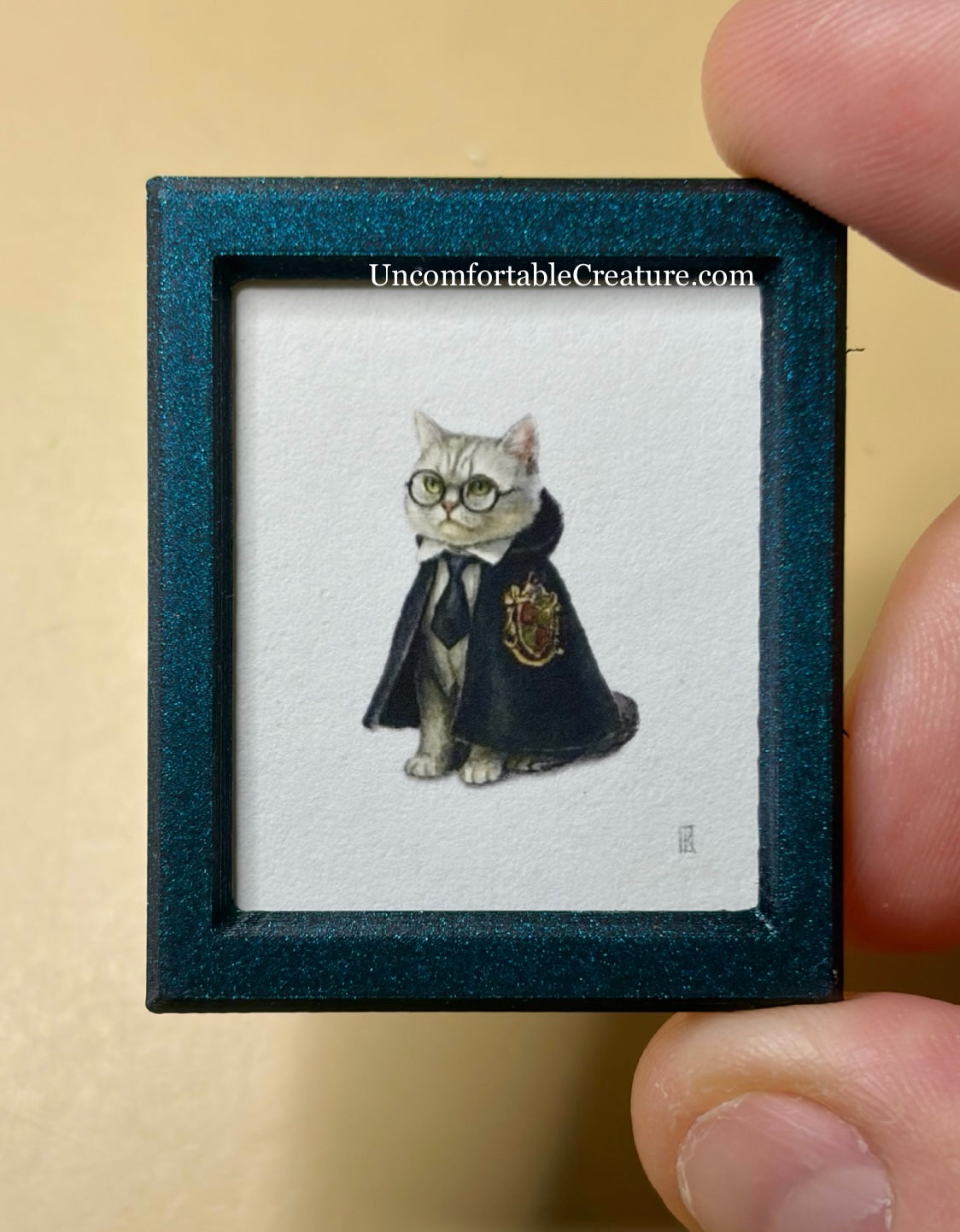 Professor Thaddeus Meowgrave — Mini Fine Art Print